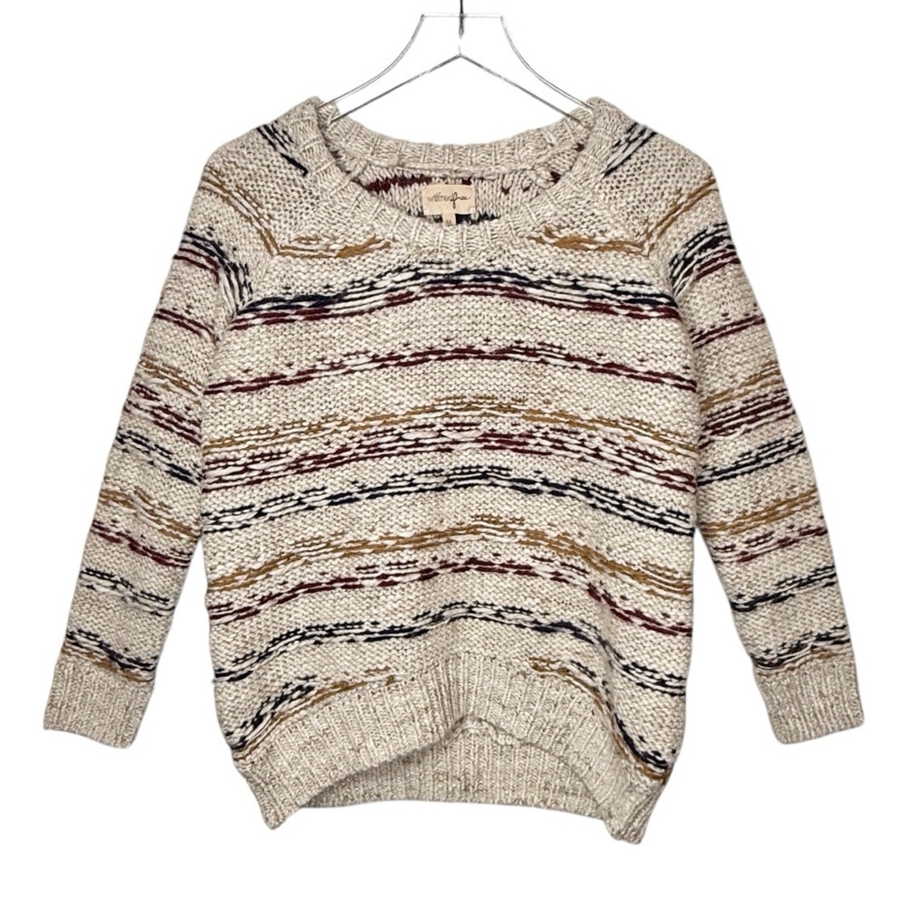 Aritzia Wilfred Free Alpaca Wool Blend Women’s Chunky Sweater Sz XS